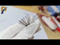 قطر صغير للغاية 0.4mm 0.6mm أنبوب الشعيرات الدموية التيتانيوم أنبوب الشعيرات الدموية