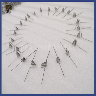Tapered Plated Wolfram Tungsten Coil Wire 1mm For Vacuum Electroplated Tungsten Filament Wire Pure Tungsten Wire In Coil