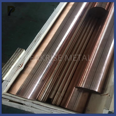 Diameter 15mm Molybdenum Copper Alloy Heat Sink Rod MoCu30 Electrical And Thermal Conductivity Heat Sink Material