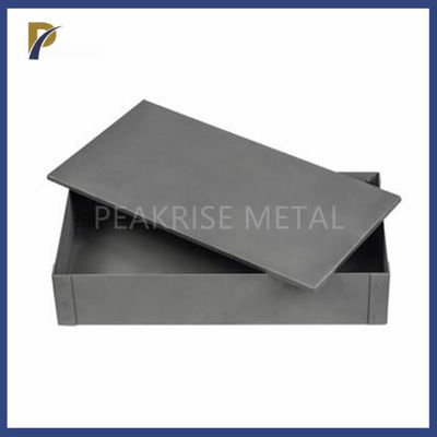 Custom TZM Molybdenum Alloy Parts Molybdenum Boat Box Alloy Boats Molybdenum Alloys Tzm Metal
