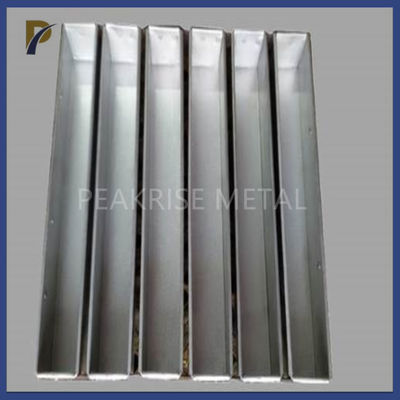 Custom TZM Molybdenum Alloy Parts Molybdenum Boat Box Alloy Boats Molybdenum Alloys Tzm Metal