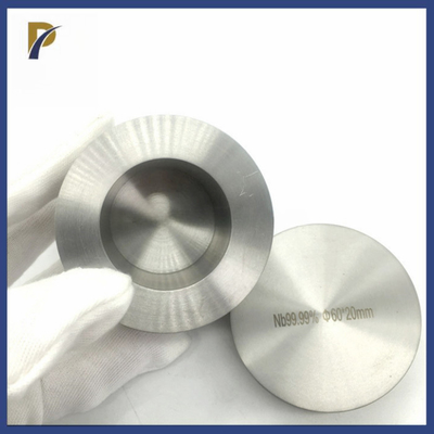 99.99% Niobium Crucible Manufacturer Nb Crucible 150ml 200ml Niobium Cup