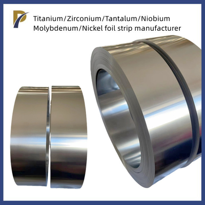 Metal Zr702 Zirconium Coiled Foil In Stock With High Purity For Industry